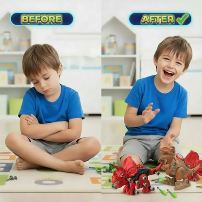 DinoBlocks™ - Dinosaur STEM Creativity Building Toy Set