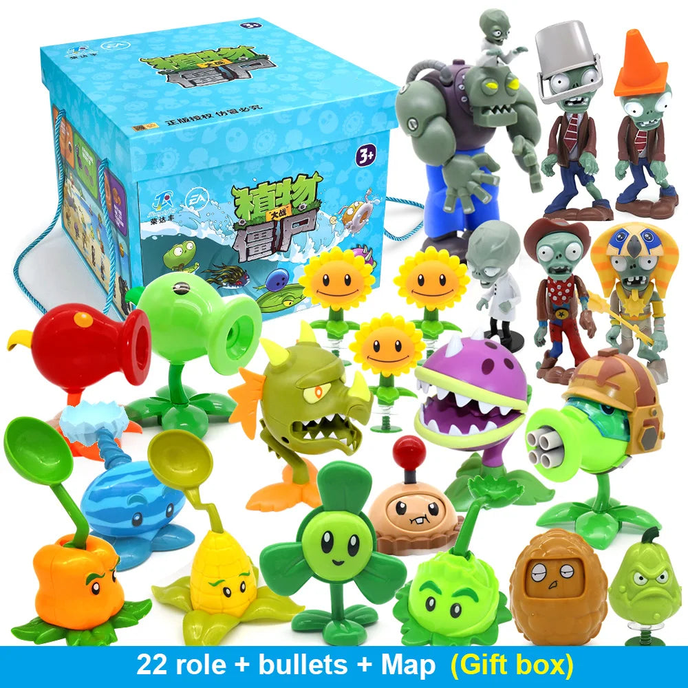 Plants vs. Zombies Dolls Action Figure Toys Set