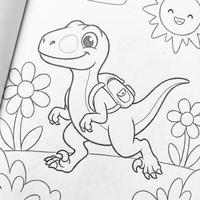 Dinosaur Coloring Book
