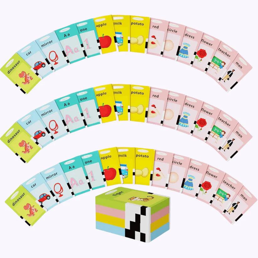 TinyTalkers™ - Montessori Talking Flashcards (With 110+ Extra Flashcards)