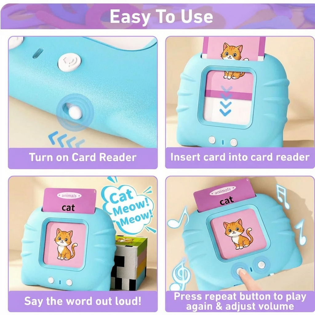 TinyTalkers™ - Montessori Talking Flashcards