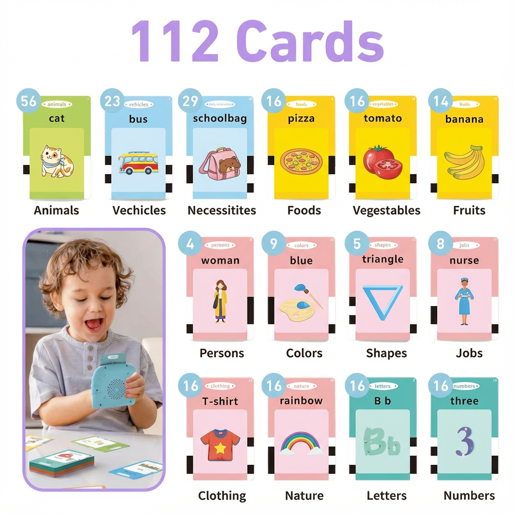 TinyTalkers™ - Montessori Talking Flashcards